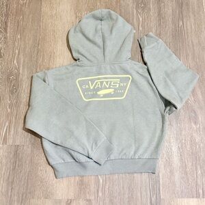 Vans | Flat Gray & Yellow | Hoodie | XS